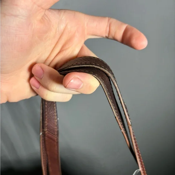 Fossil Gwen Side Zip Shopper Tote in Goat Hide Leather - Picture 8 of 10